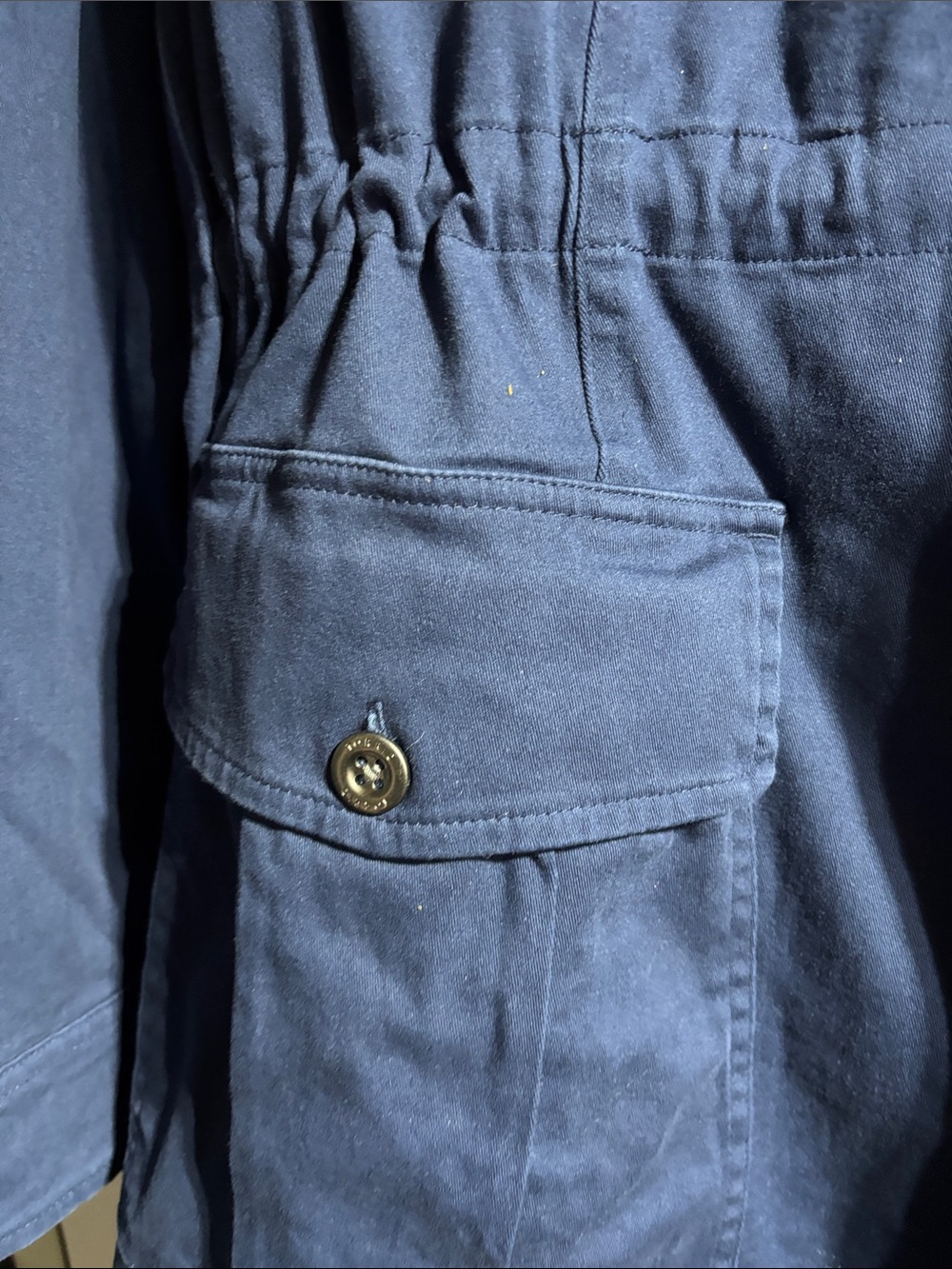 torrid Navy Drawstring Utility/cargo Jacket - Picture 4 of 10